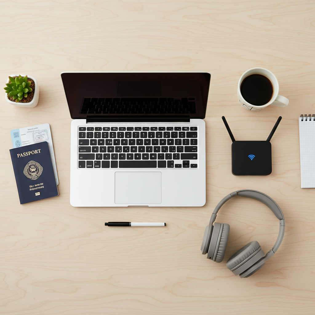 디지털 노마드 필수 장비들