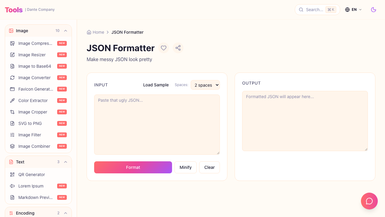 JSON Formatter