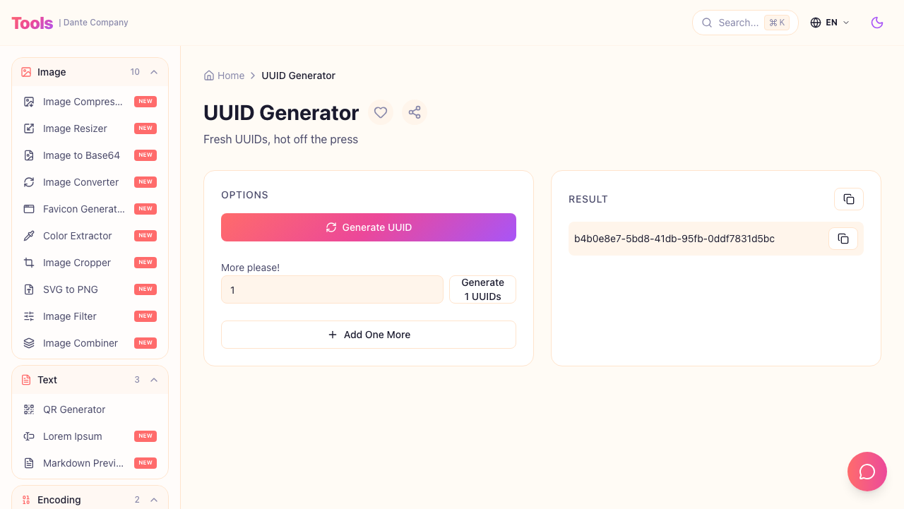 UUID Generator
