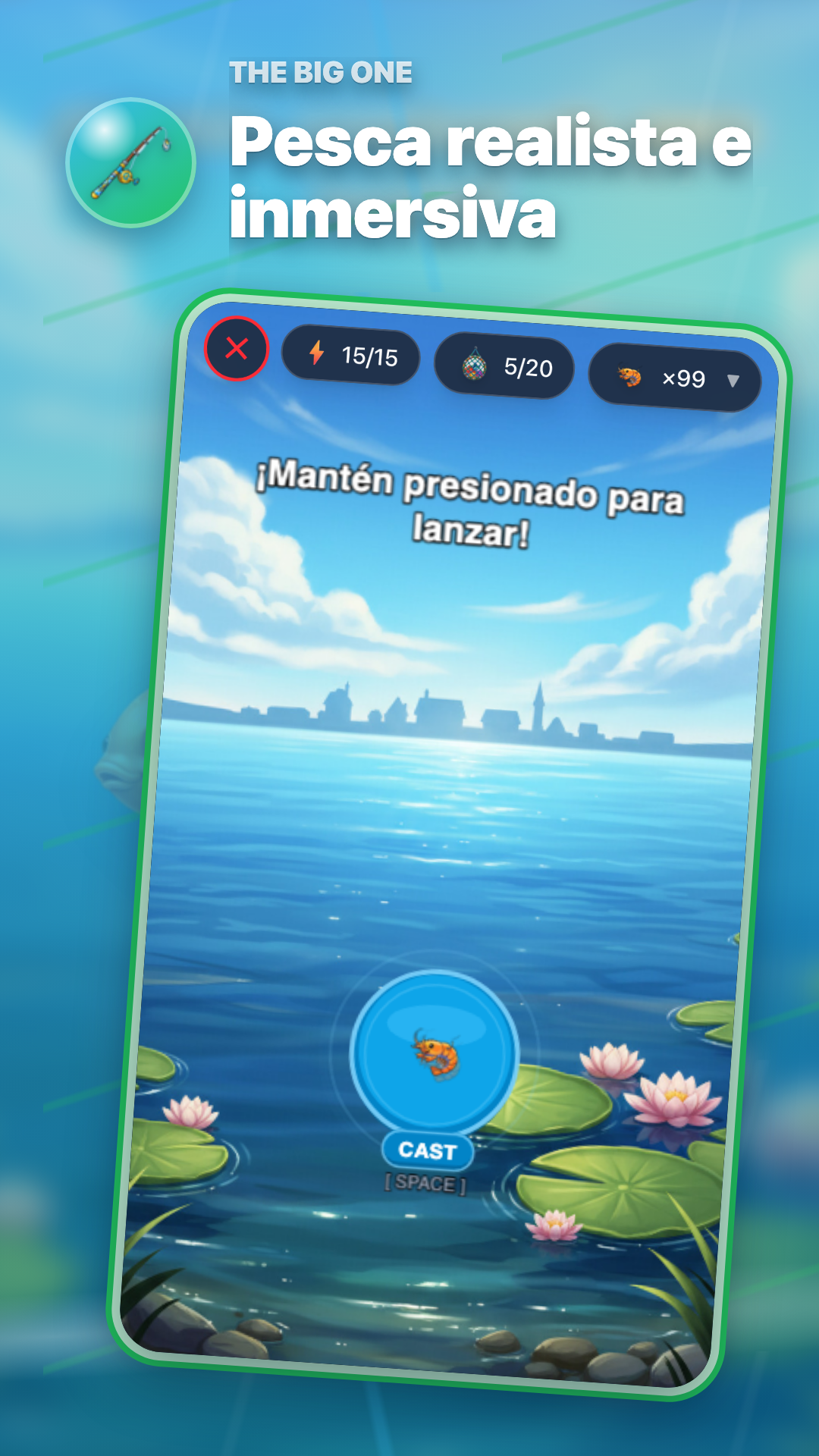 Revisión del logotipo de The Big One: cómo comprobar el mismo pez con diferentes caracteres