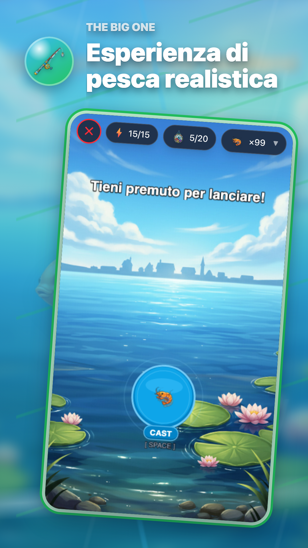 Controllo del logo di The Big One: come verificare lo stesso pesce e caratteri diversi