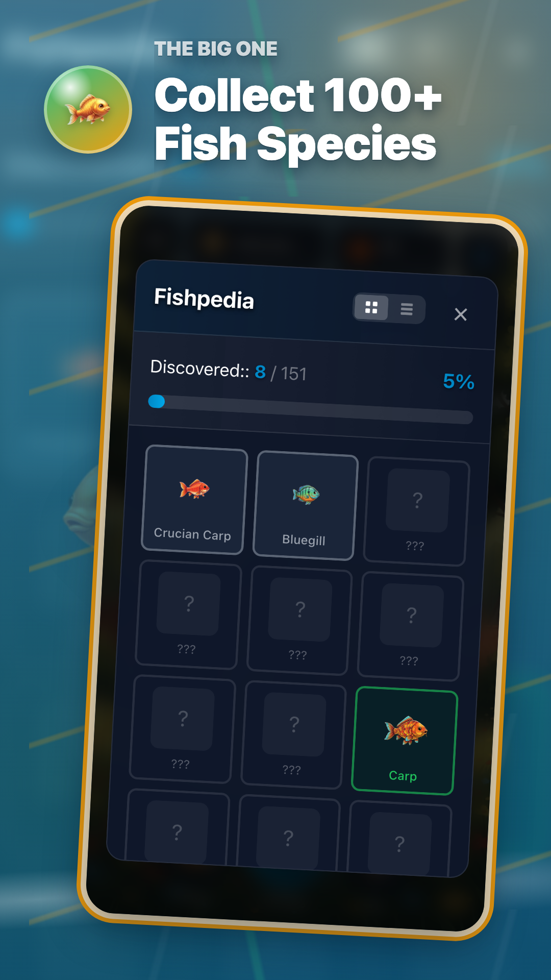 Review both species information and actual catch records in the Fishpedia.