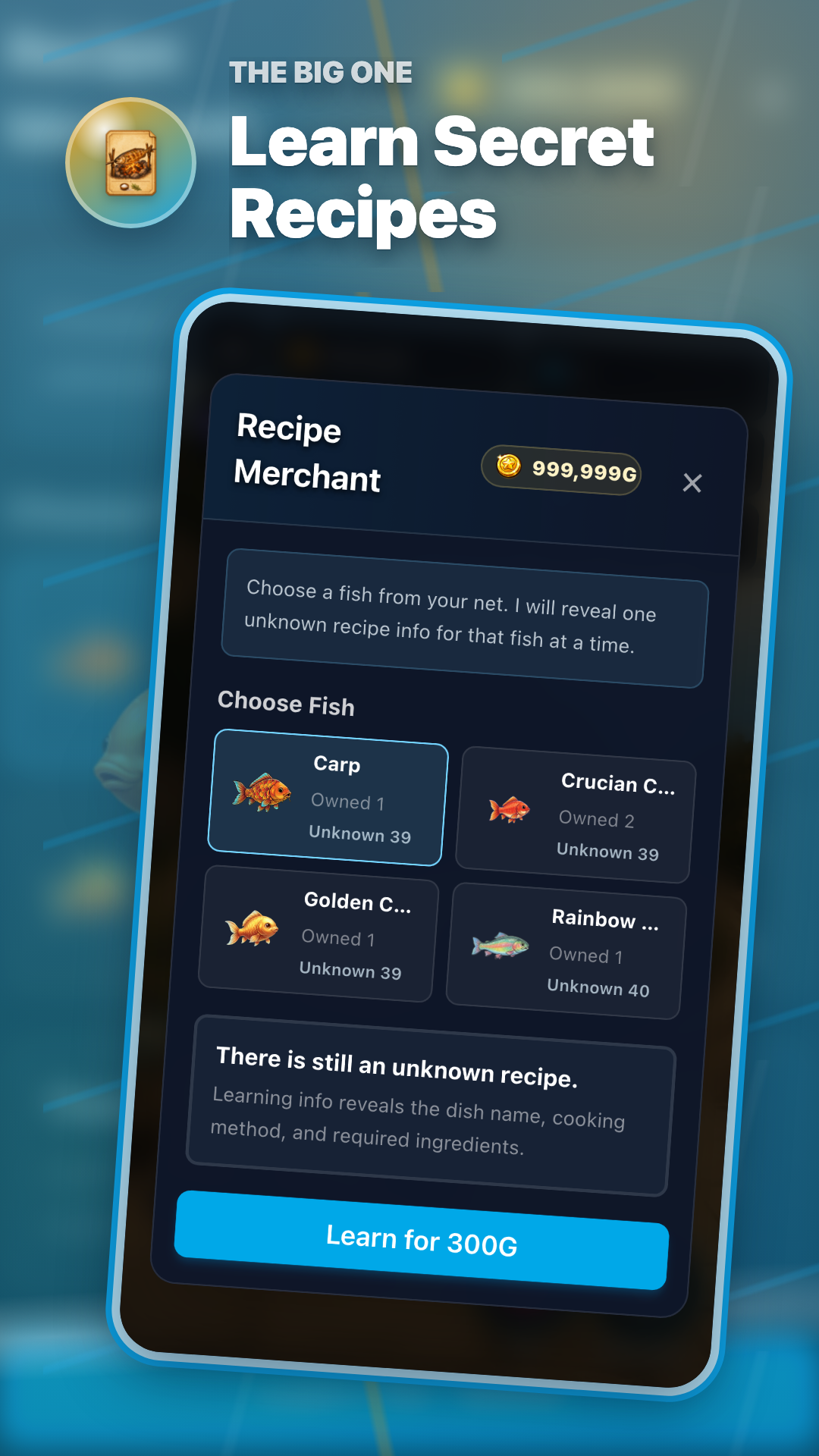 Recipes - The Big One
