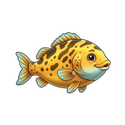 Golden Mandarin Fish