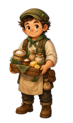 The Big One Ingredient Merchant NPC art